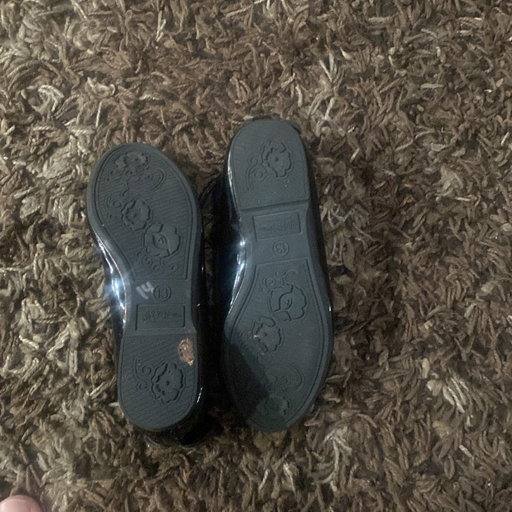 Self esteem girls black dress shoes size 13 - Picture 5 of 6